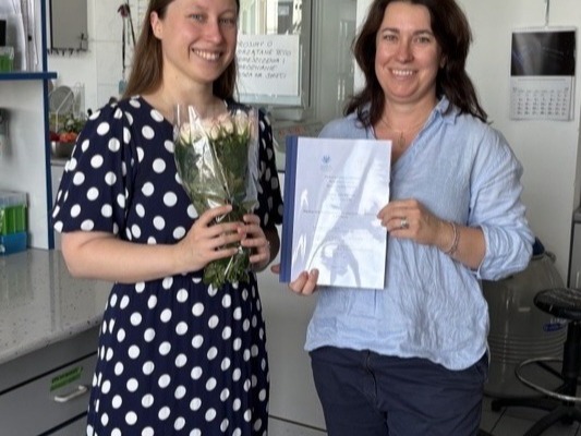 Congratulations to Kamila on Defending Her Master’s Thesis 