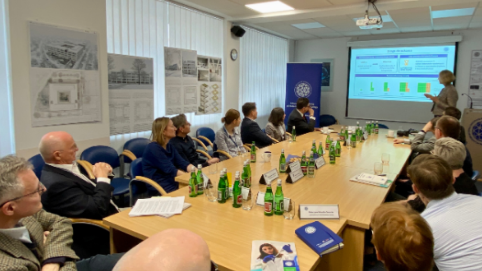 Minister Szeptycki at IIMCB