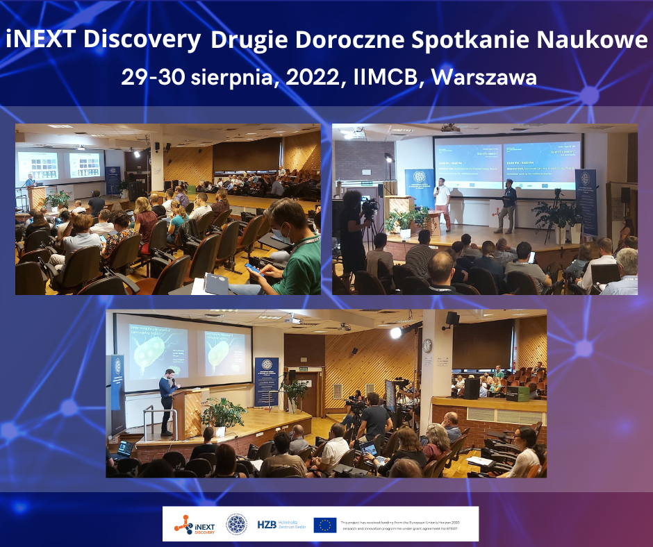 iNEXT Discovery Drugie Doroczne Spotkanie Naukowe - dziękujemy za udział!